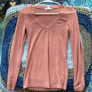Long Sleeve Light Brown Tee